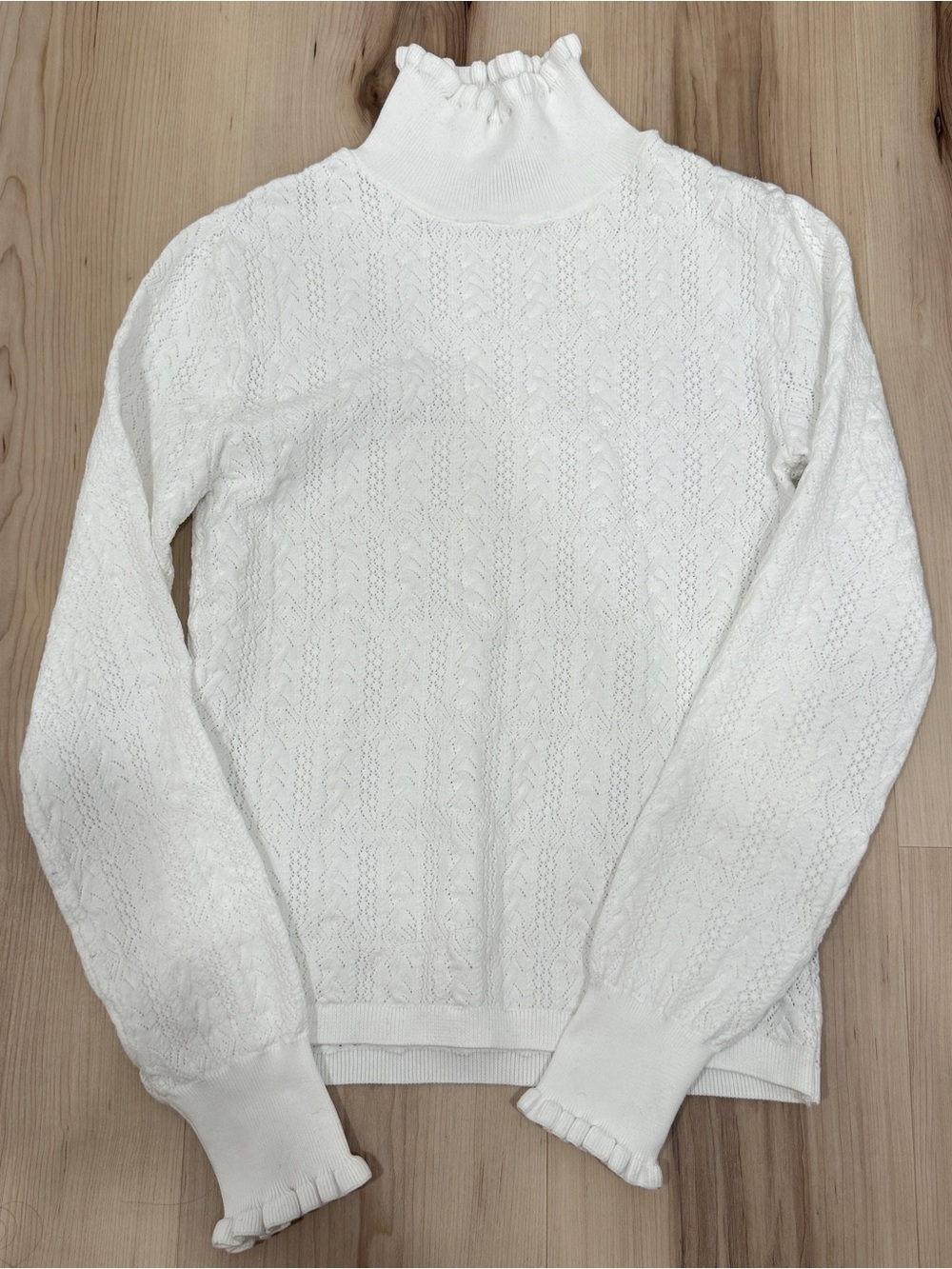 Zara Knit Mockneck top